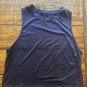 Fabletics Navy Blue Dry Flex Muscle Tank